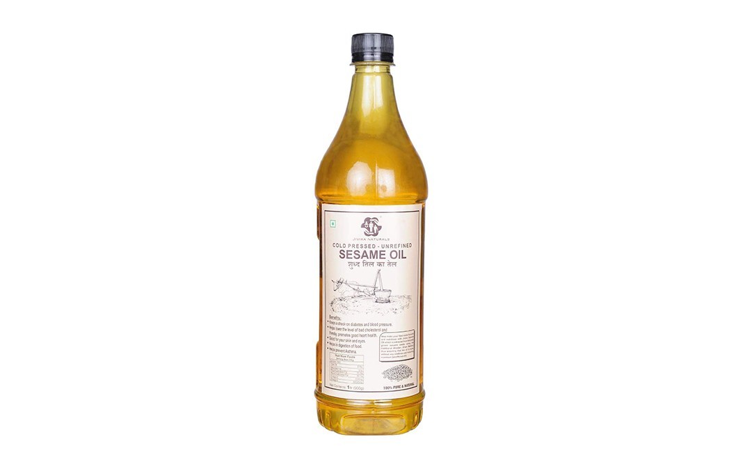 Jivika Naturals Sesame Oil    Plastic Bottle  1 litre
